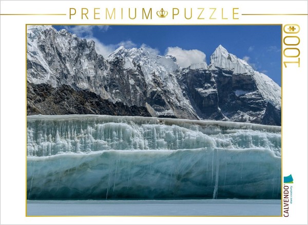Calvendo Puzzle Ein Gletscher Am Cho La Pass 1000 Teile Puzzle Quer | 1000 Teile-image
