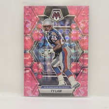 2023 Panini Mosaic #167 Ty Law Camo Pink Mosaic New England Patriots 