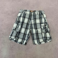 Lee Shorts checked patterned cargo shorts Men's 36