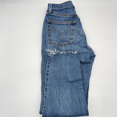 Levi's 501 Crop Jeans, Stand Off, 25W / 26L - Frauen, 100%         siehe Hinweis