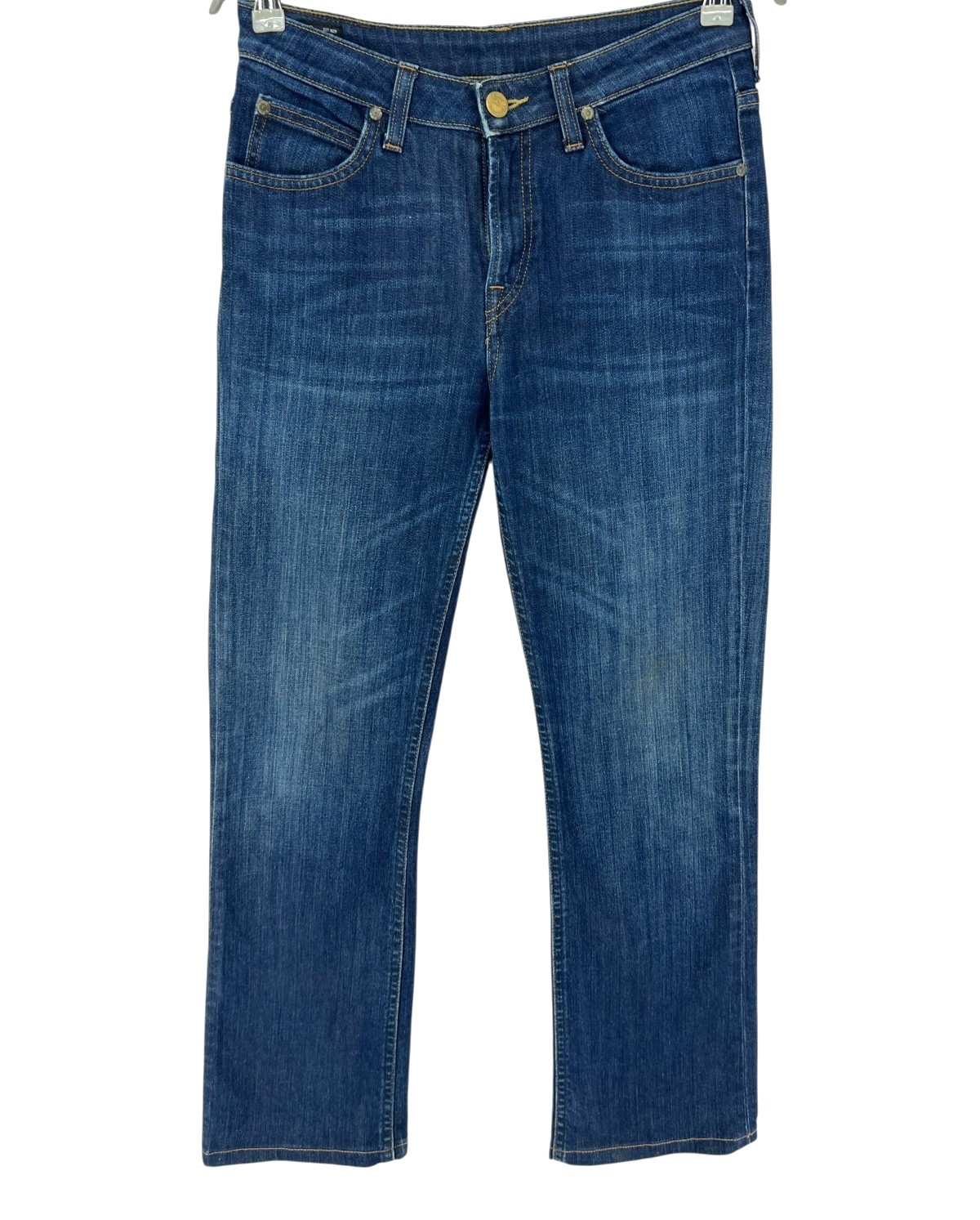 LEE Cameron Women Denim Stretch Straight Leg Jeans W29 L30