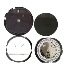 Date At 4:30 Quartz Watch Movement 3 Hands For Hattori /S. Epson VS75A/VS75B G