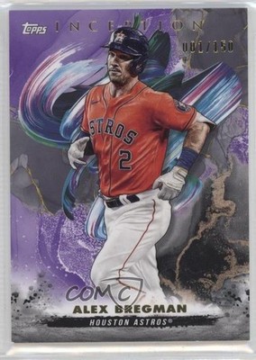 2023 Topps Inception Purple 1/150 Alex Bregman #22 pe8