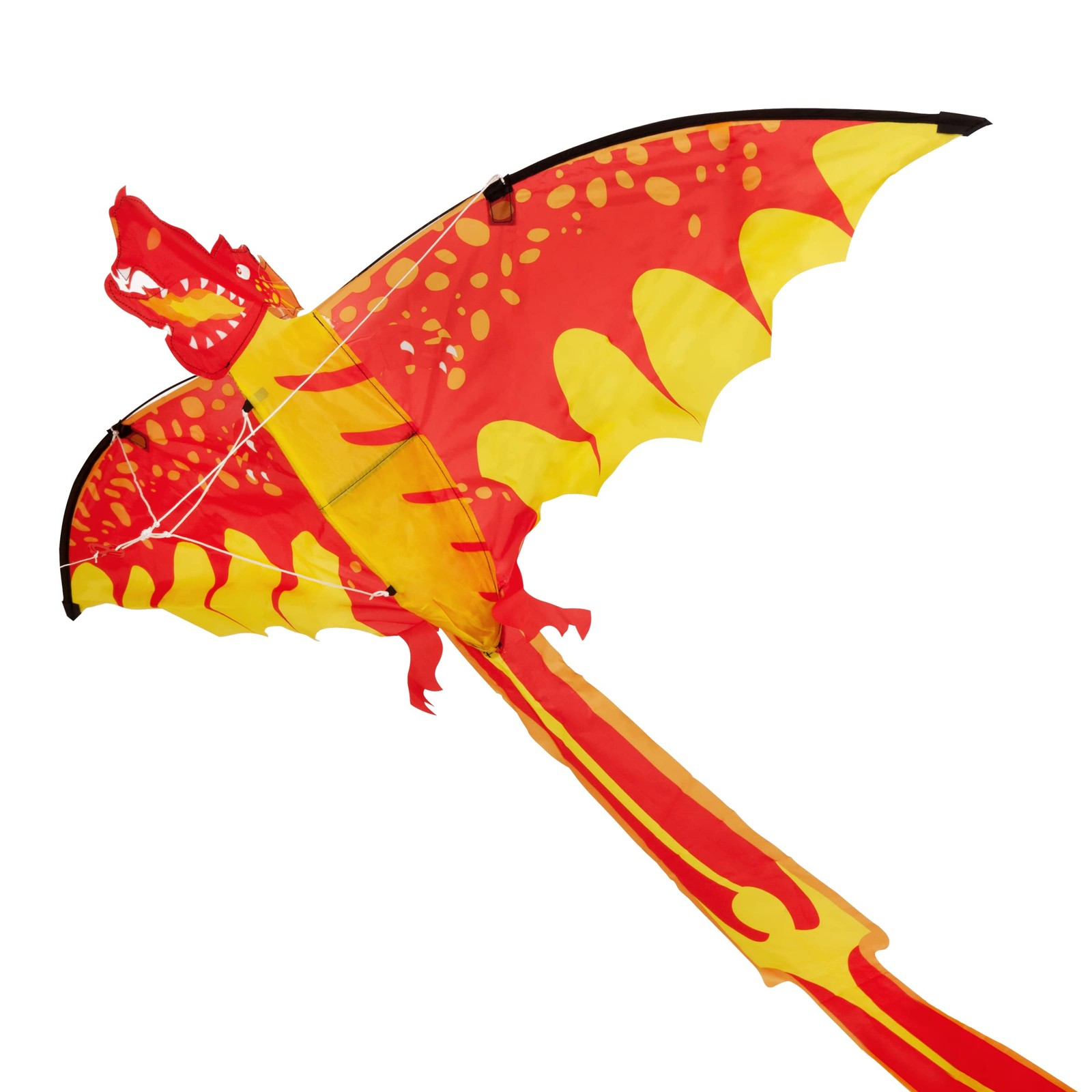 Всплывающий 3D воздушный змей Eolo Kites Ready 2 Fly Kids Красный Дракон Размах крыльев запатентованная система 6990₽