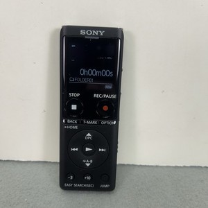 Sony ICD-UX570 Portable Digital Voice Recorder Black Tested Works No SD