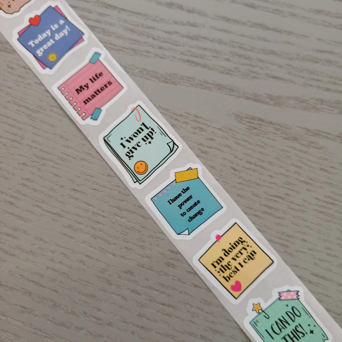 25 Stickers Positive Encouragement Teacher Student Gift AUS Free Postage