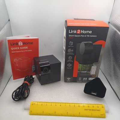 Link2Home Smart Square Pan & Tilt Indoor Überwachungskamera WLAN 1080P HD-Video