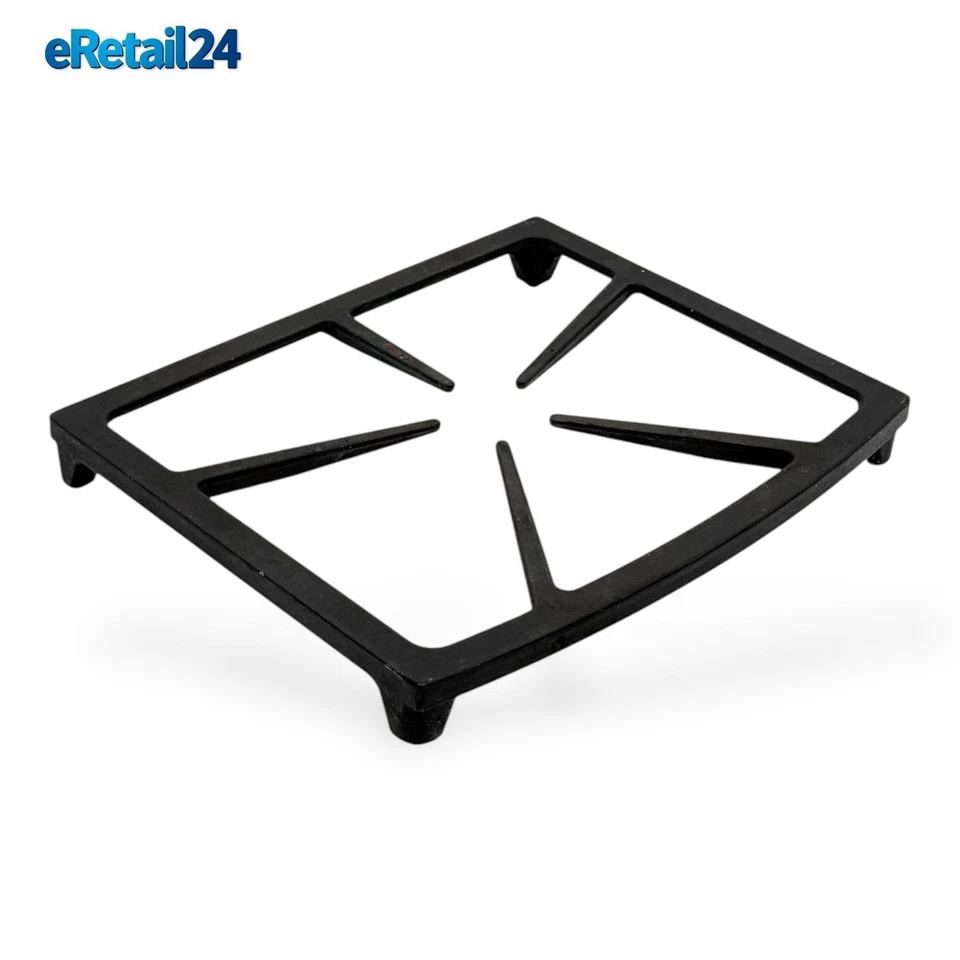 Rejilla central para estufa de gas Dacor 72468SB negra OEM Foto 2 de 4