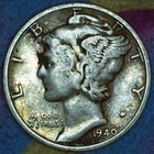 1940-S Mercury Dime Good – San Francisco Mint – 90% Silver