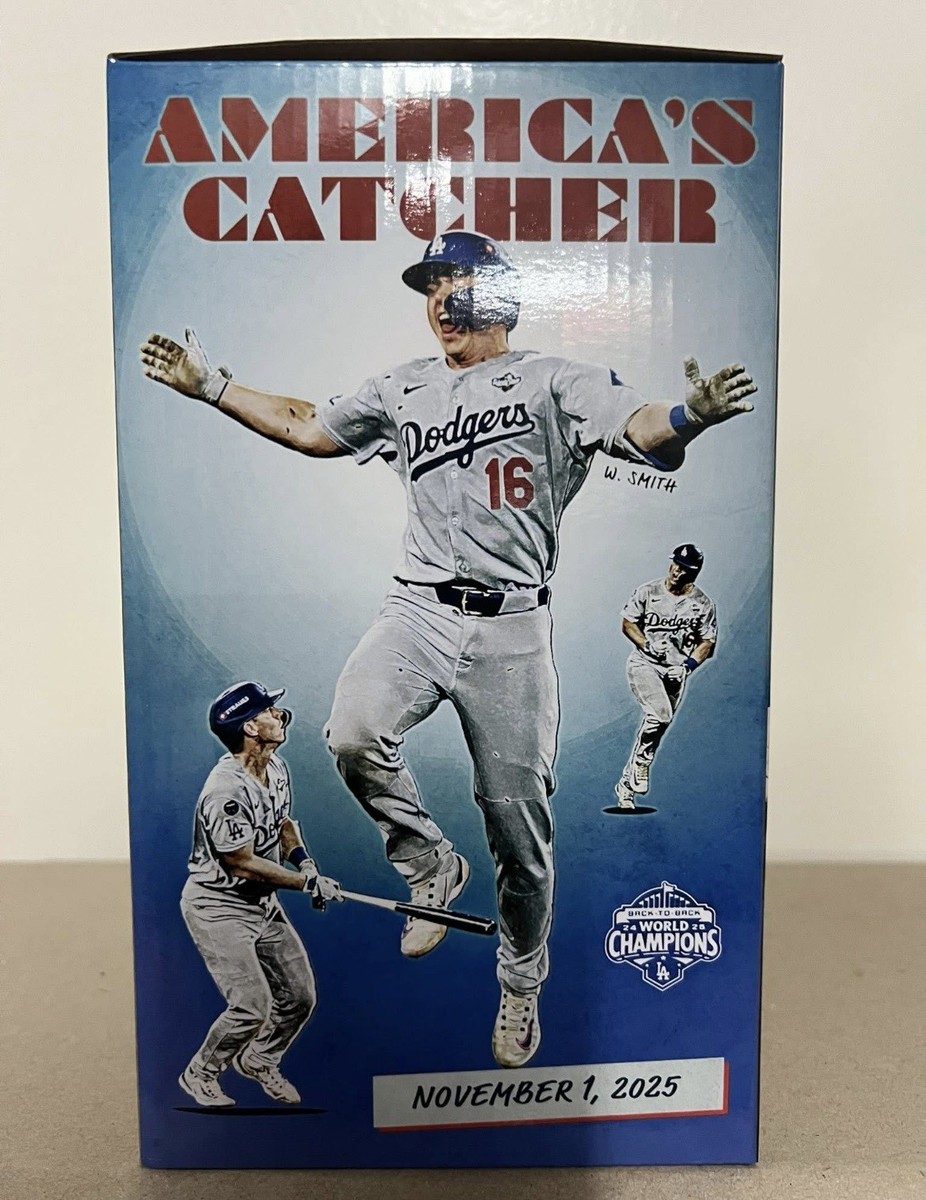 2026 Will Smith Game 7 Home Run LA Dodgers Bobblehead SGA 3/28/26