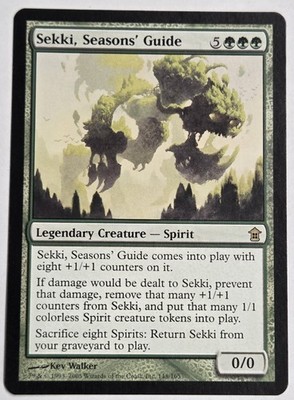Sekki, Seasons' Guide Saviors of Kamigawa Rare Magic the Gathering MTG Legendary