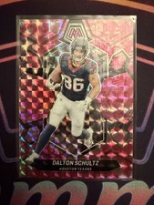 2024 Panini Mosaic - Dalton Schultz #89 Camo Pink Mosaic Prizm Texans