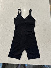 Lululemon Align Bodysuit Size 4 Black 6 Inseam