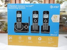 AT T DLP72362 3-Handset Cordless Phone with Connect to Cell, Answering System
