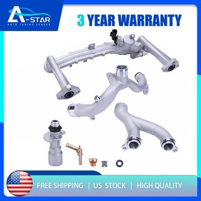 New Aluminum Coolant System Water Pipe Kit Fit for Jaguar XE XF XJ F-Type F-Pace