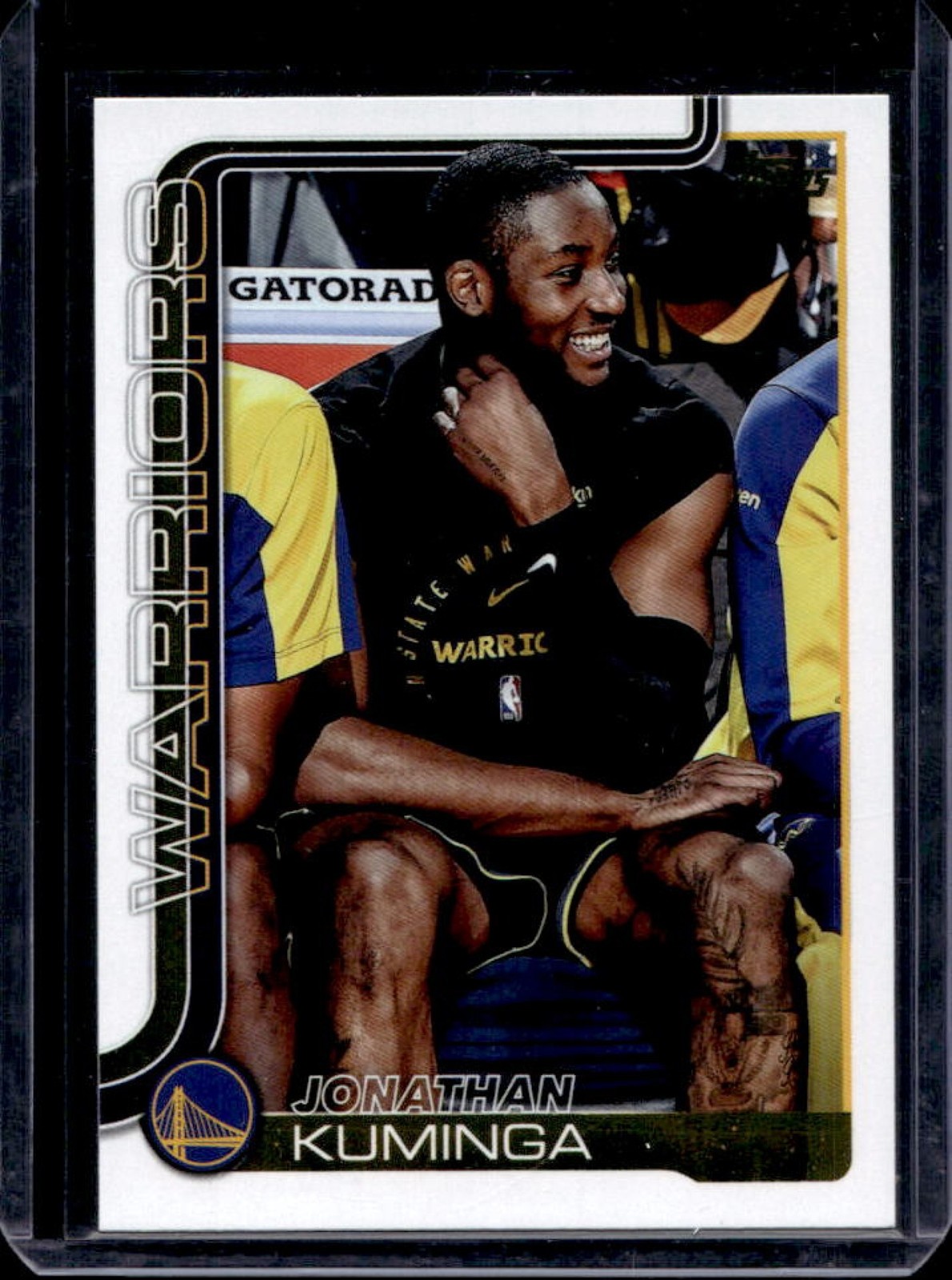 2025-26 Topps Jonathan Kuminga Golden Mirror Image Variation SSP #138 Warriors