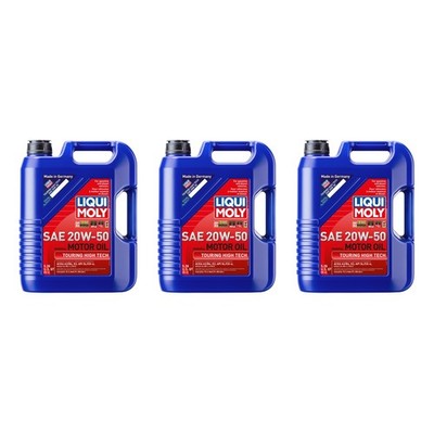 Liqui Moly 15L Engine Motor Oil - Touring High Tech 20W-50 (3x5L)