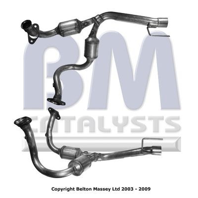 BM Catalysts BM91474H Catalytic Converter Fits Jeep