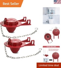 Efficient 2-Inch Toilet Flapper Replacement Kit - Prevent Leaks  Save Water
