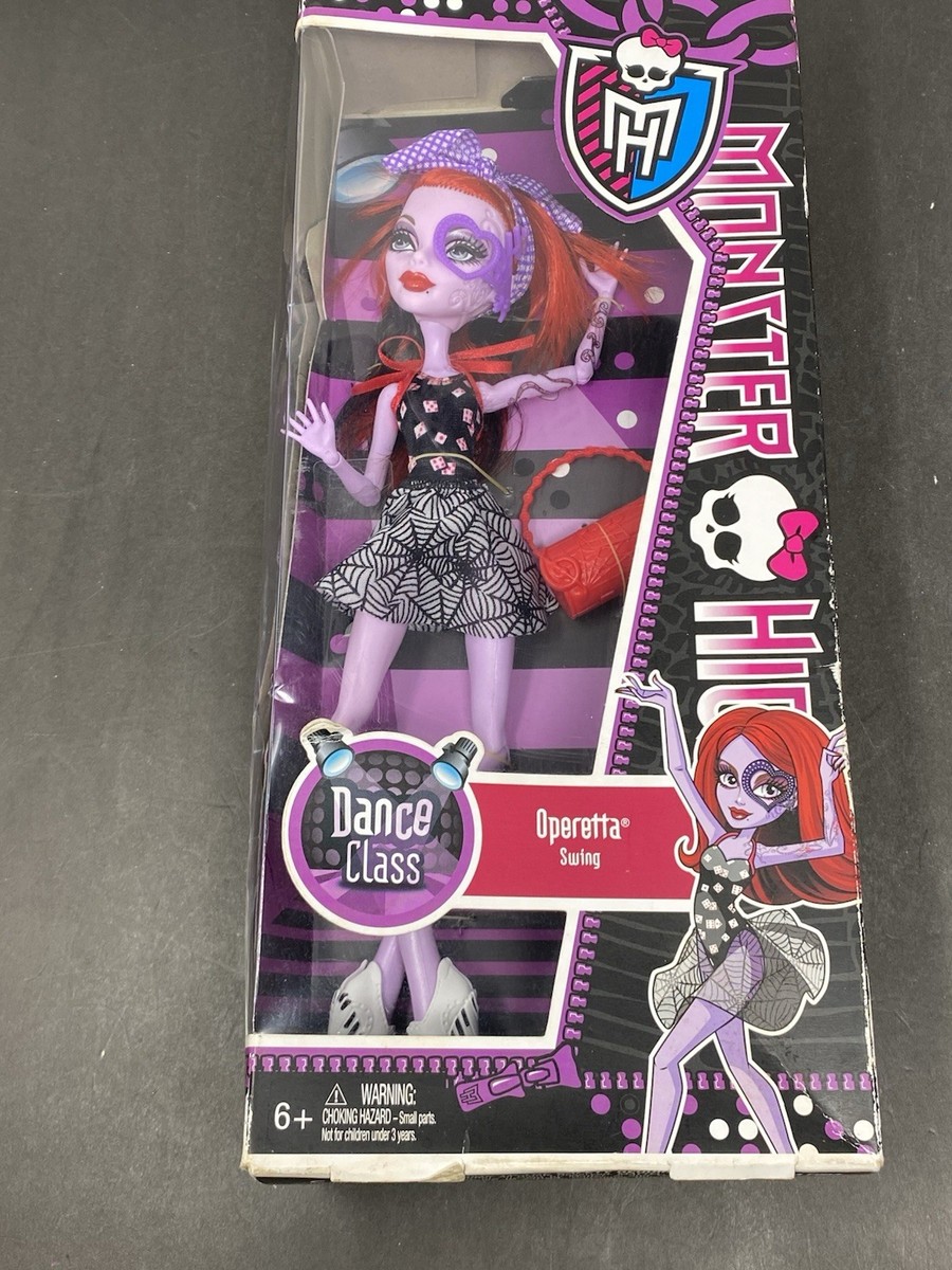 Mattel 2012 Monster High Dance Class Operetta Fashion Doll Y0433