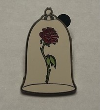 Disney - Beauty and the Beast Icons - Rose in Bell Jar Only Pin