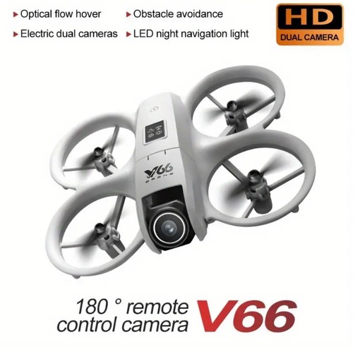 V66 Drone HiFi Dual Camera Safety Design Flow Tracking One Click Return Smart - Picture 4 of 13