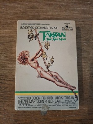 Vintage Tarzan The Ape Man Beta Video Tape 1981 MGM Movie Bo Derek Rare 