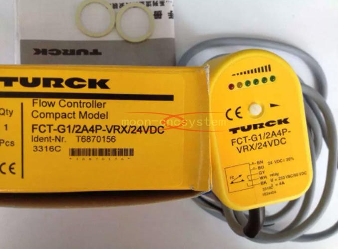 1PCS TURCK FCT-G1/2A4P-VRX/24VDC T6870156 flow sensor New