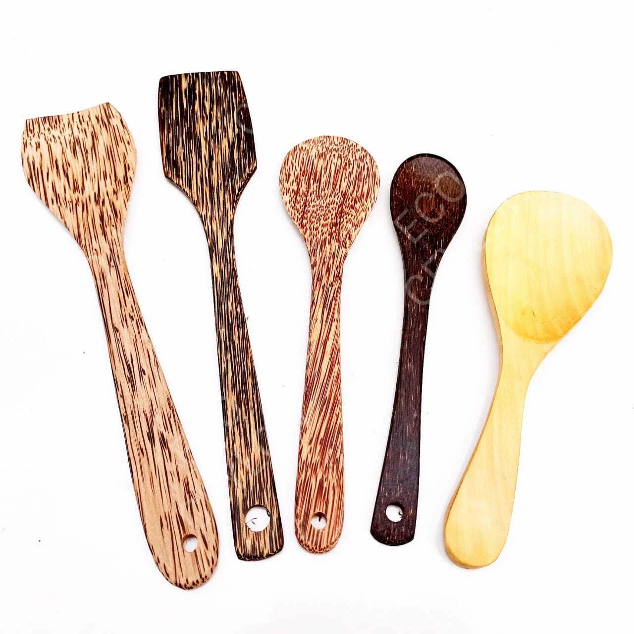 Wooden Spoons Set, 100% Eco Friendly, Heat Resistance And Sooth Surfaces.
Opens in a new window or t