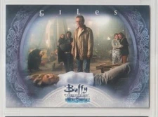 Buffy Men of Sunnydale TV Show Trading Card #5 Anthony Stewart Head as Giles