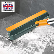 Squeegee Brush Cleaner for Tiles Floor Bathroom Wet Room Mop Deck Scrubber