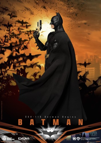 Figura de 8" Batman Begins Movie Batman 8" Beast Kingdom Dynamic DAH-118 - Imagen 6 de 7