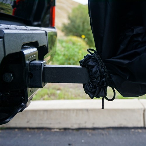 Reise Fahrradabdeckung für den Transport auf Gepäckträger mit großen lichtdurchlässigen Enden - 3 Größen - Bild 5 von 13