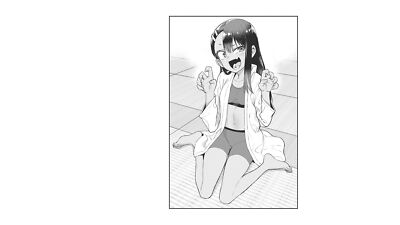 Anime nagatoro hayase please dont bully me manga Playmat Gaming Mat Desk