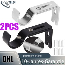 Gardinenstangenhalter Vorhangstangen Gardinenstange Halterung Wandhalterung