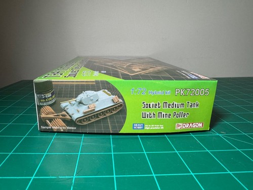 1/72 Heavy Hobby WWII T34/76 Soviet Medium Tank With Mine Roller #PK-72005 - Picture 4 of 16