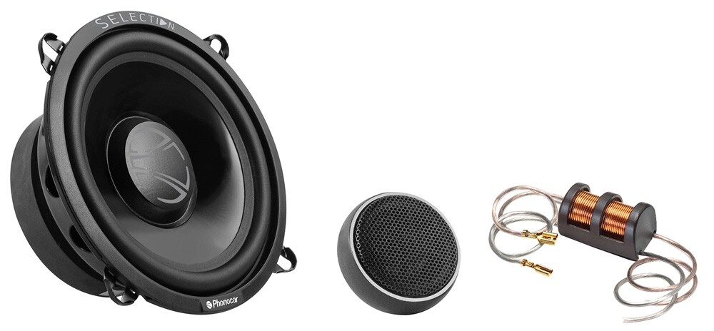 Kit Altoparlanti 2 Vie Phonocar 02094 70W - Woofer 130mm e Tweeter Auto - 1