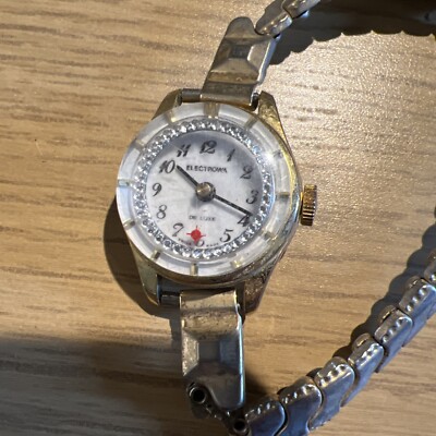 Vintage Electrowa De Lux Swiss Made floating moonwatch