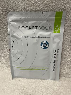 Rocketbook Core Reusable Smart Notebook | Innovative - Includes FriXion Pen