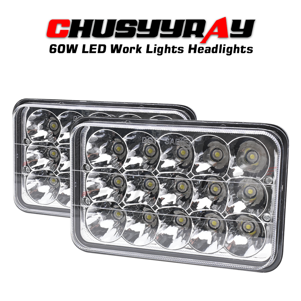 AL152328 60W Led Headlights For John Deere Tractor LED Hood Light - Hi/Lo Beam