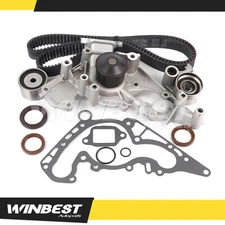Fit 90-97 Lexus LS400 SC400 4.0L DOHC 1UZFE Timing Belt Kit Water Pump New