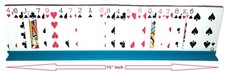 Playing Card Holders Games Canasta Samba 15" Inch 4 pcs Racks, Hands Free Trays