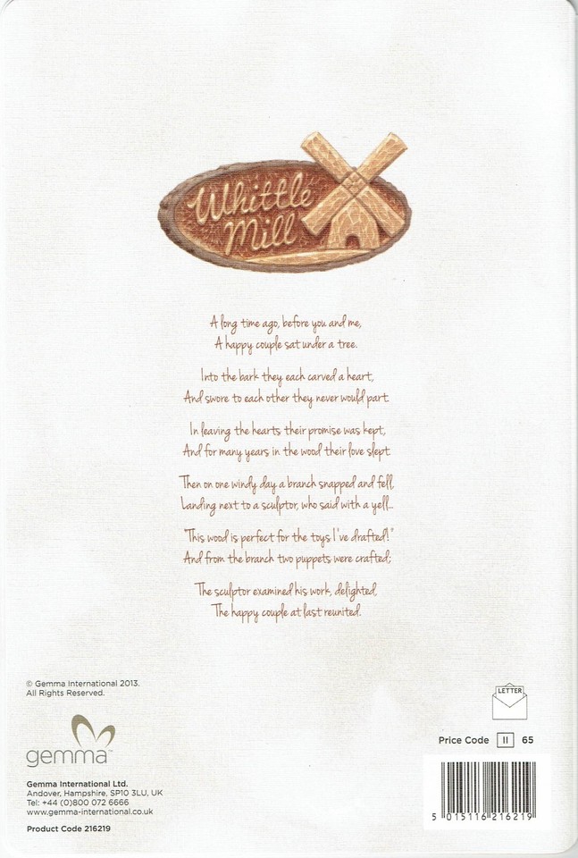 WEDDING DAY CARD - Lovely words with a poem on the back and silver ...