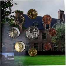 [#1161357] Bélgica, 1 Cent to 2 Euro, Les Béguinages Flamands, 2006, Brussels, B