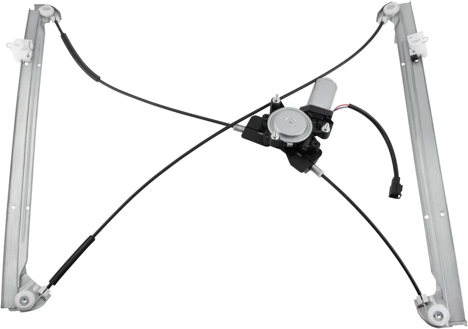 Driver Front Right Side Door Power Window Regulator w/ Motor for 96-00 Caravan Foto 4 de 4