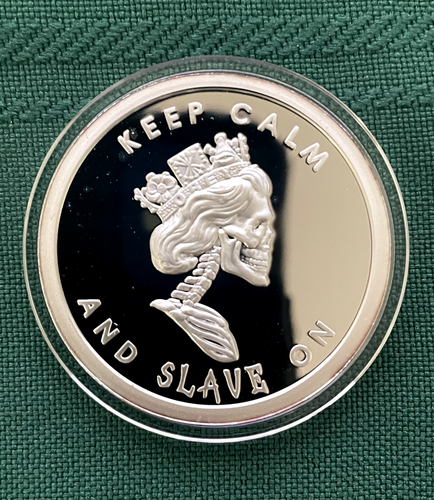 2013 1oz Your Highness - Slave Queen/Cannabis SBSS Proof Round In Box + Capsule - Picture 6 of 17