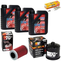 ÖL Set 3L Inspektion FüR KTM LC4-E 640 Supermoto LC 2005-2006 ÖLfilter ZüNdkerze