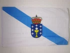 GALICIA  FLAG 3' x 5' - SPANISH REGION OF GALICIA FLAGS 90 x 150 cm - BANNER 3x5