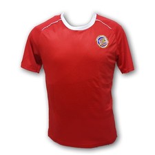 Costa Rica Soccer Team Men's Home Jersey 100% Polyester