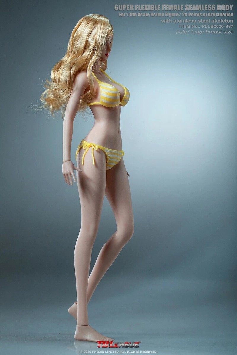 Uncensored PHICEN 1/6 Female Seamless Figure L Bust Girls